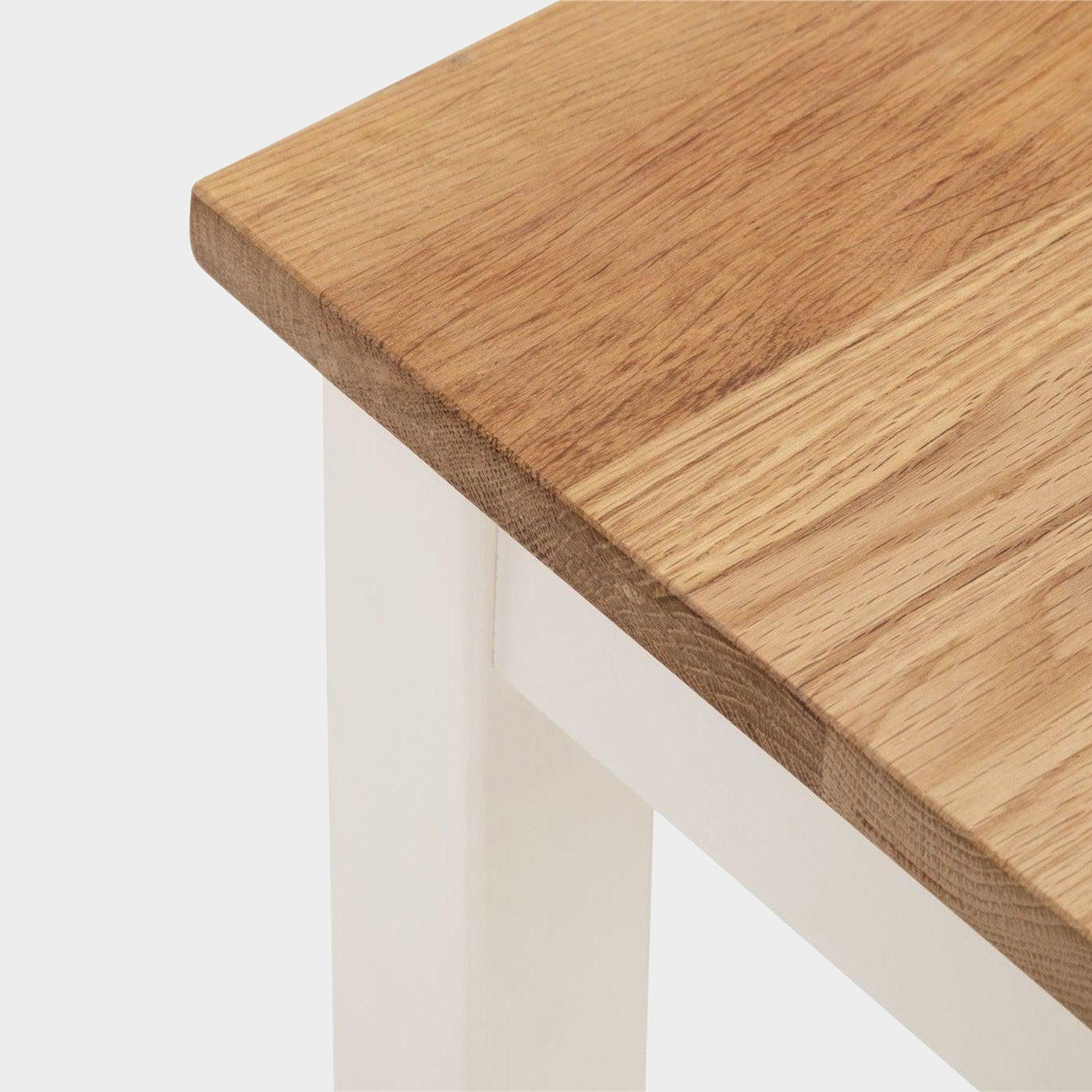 Connie Console Table Ivory/Oak