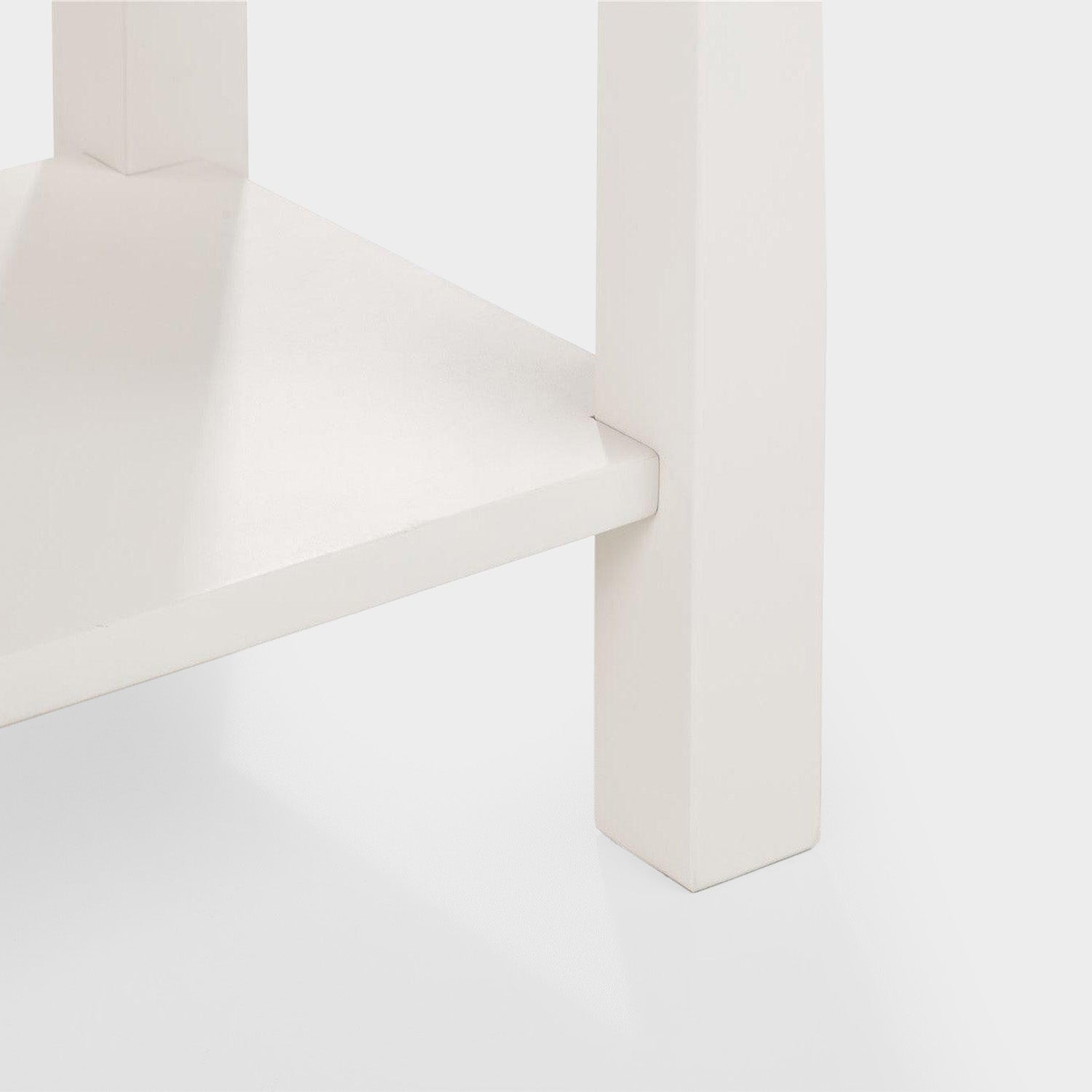 Connie Console Table Ivory/Oak