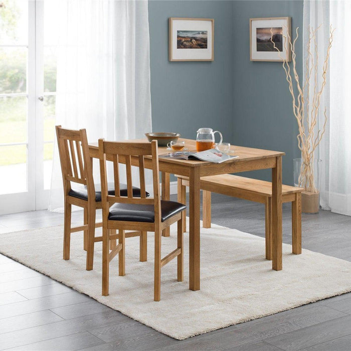 Connie Rectangular Dining Table Oak