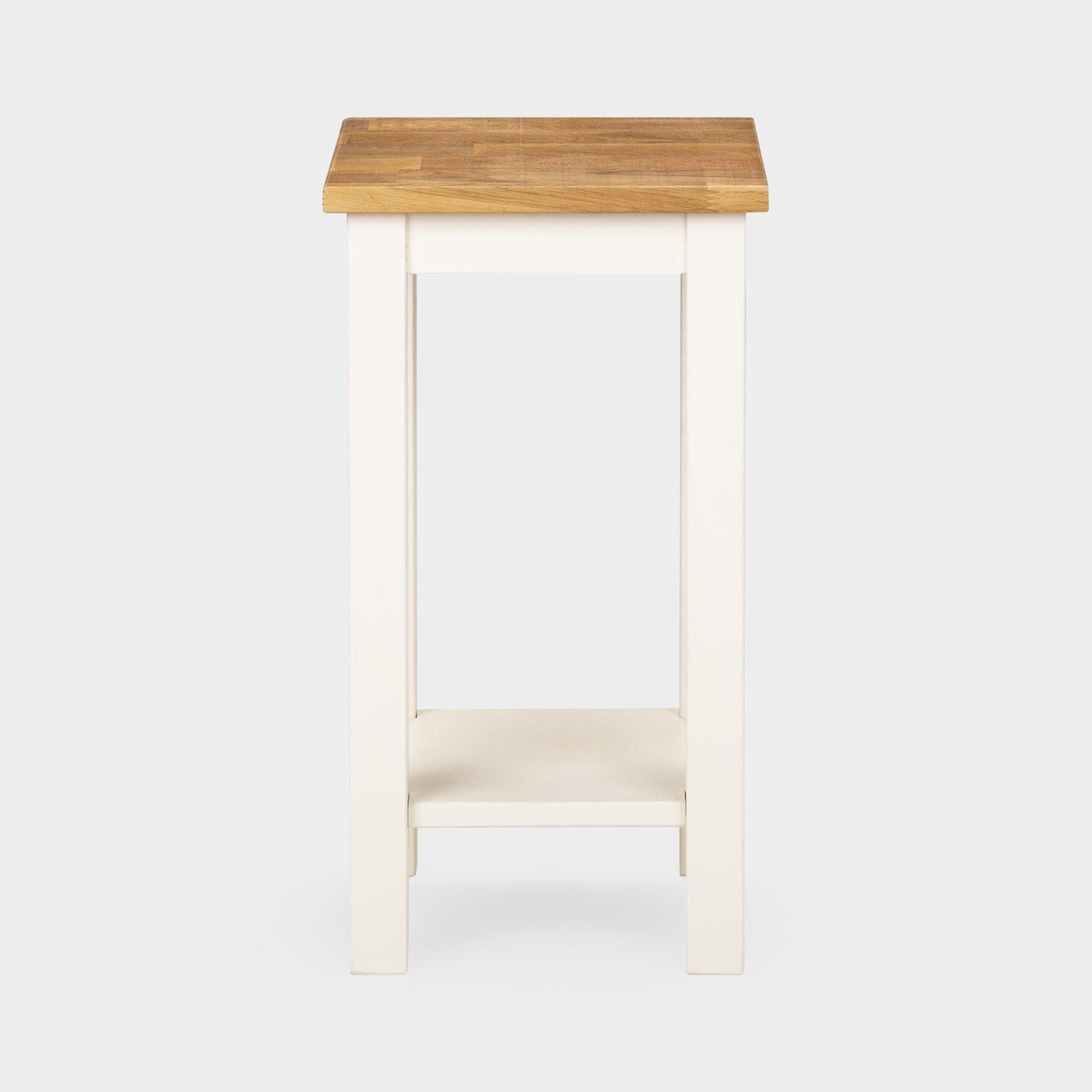 Connie Side Table Ivory/Oak