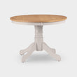 Dara Round Dining Table Grey/Oak