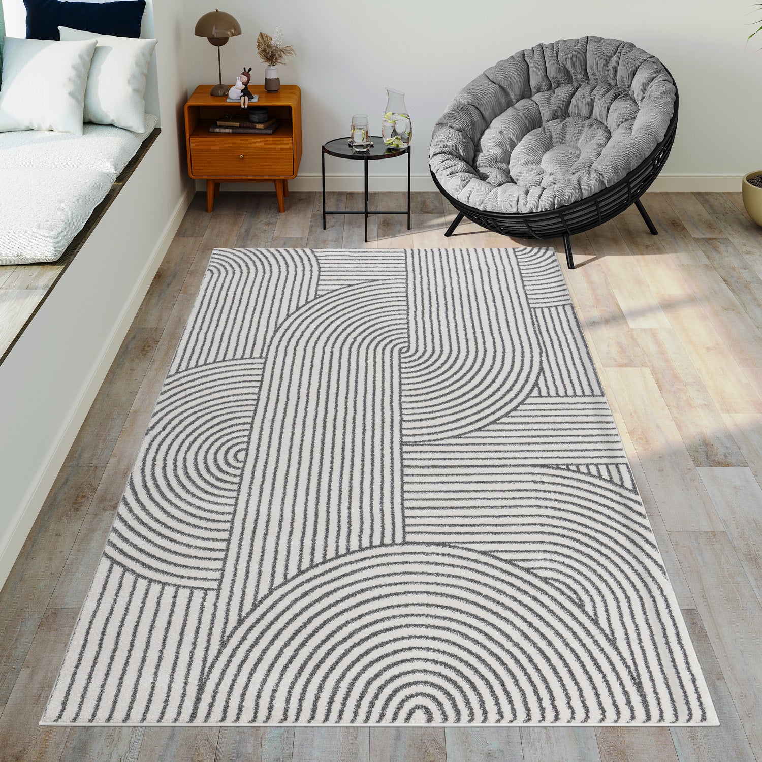 Degas Rug Grey Medium
