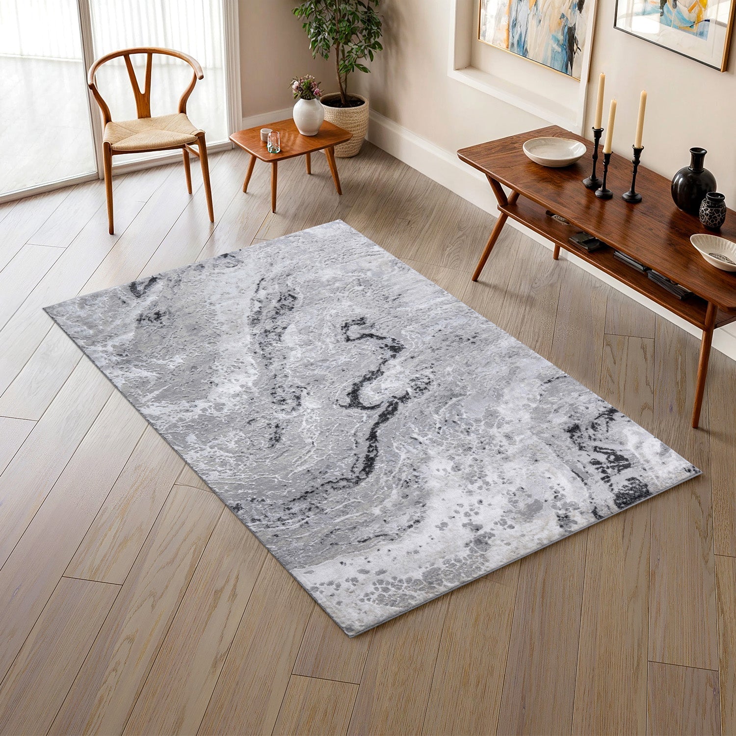 Fantasia Rug Grey Large