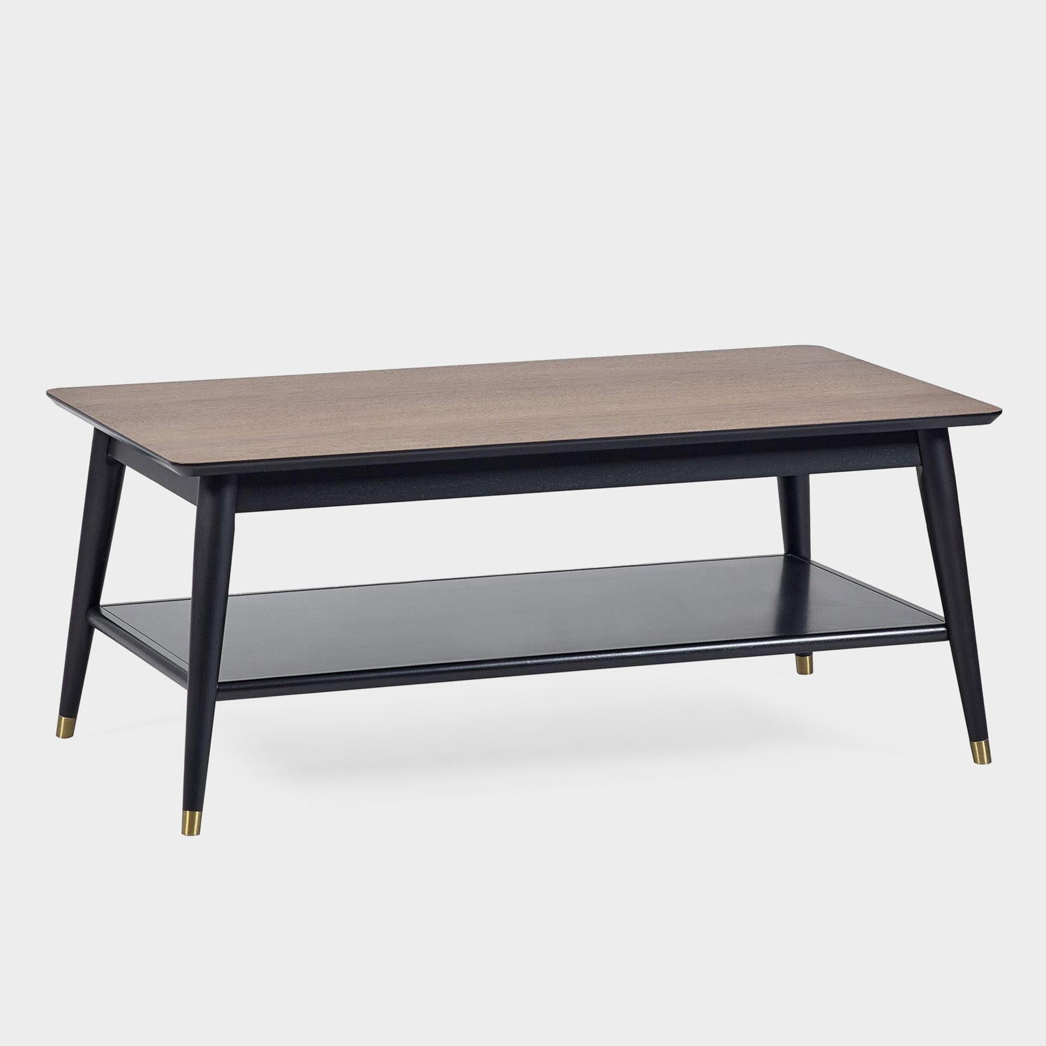 Flavia Coffee Table Black/Walnut