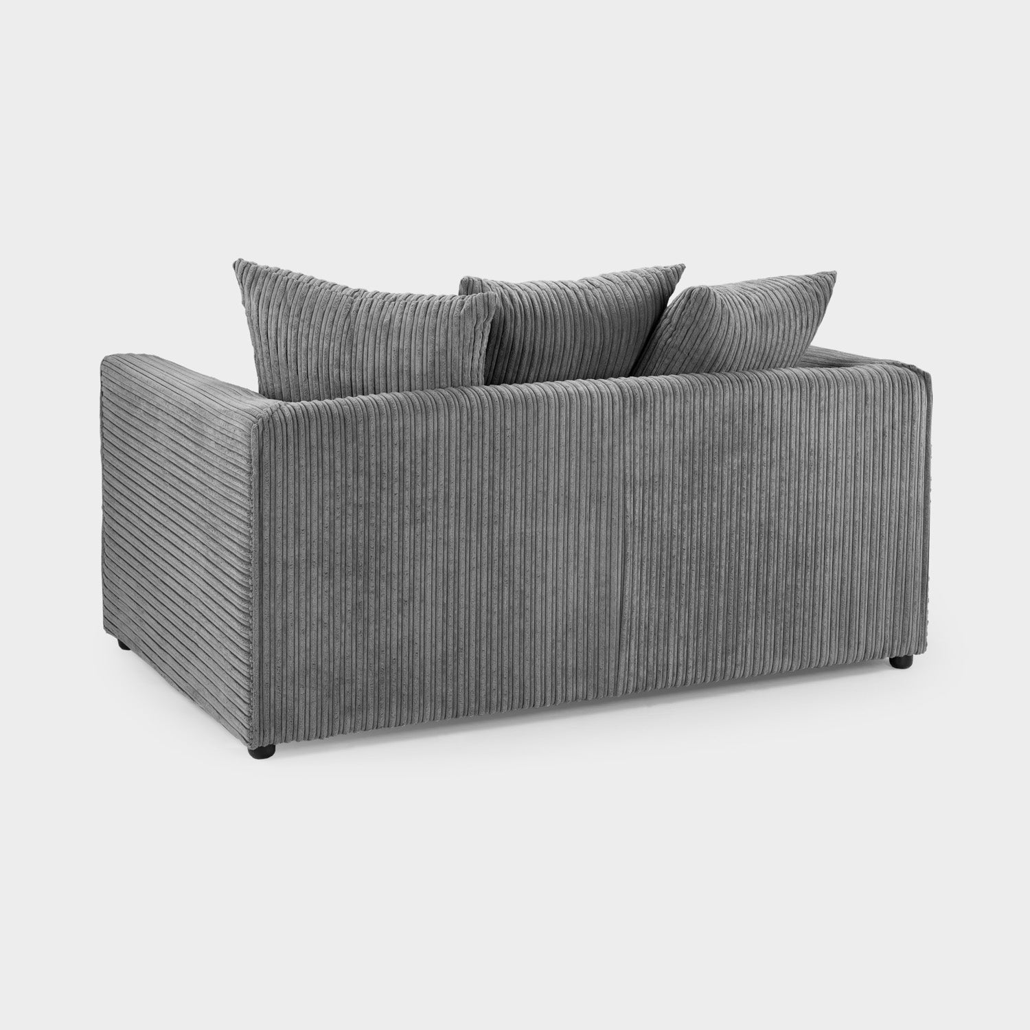 Harley Jumbo Sofa Grey 2 Seater