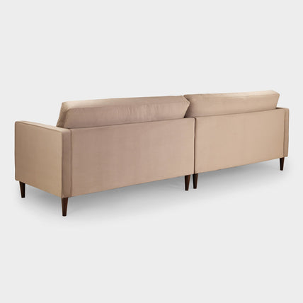 Harper Sofa Plush Beige 4 Seater