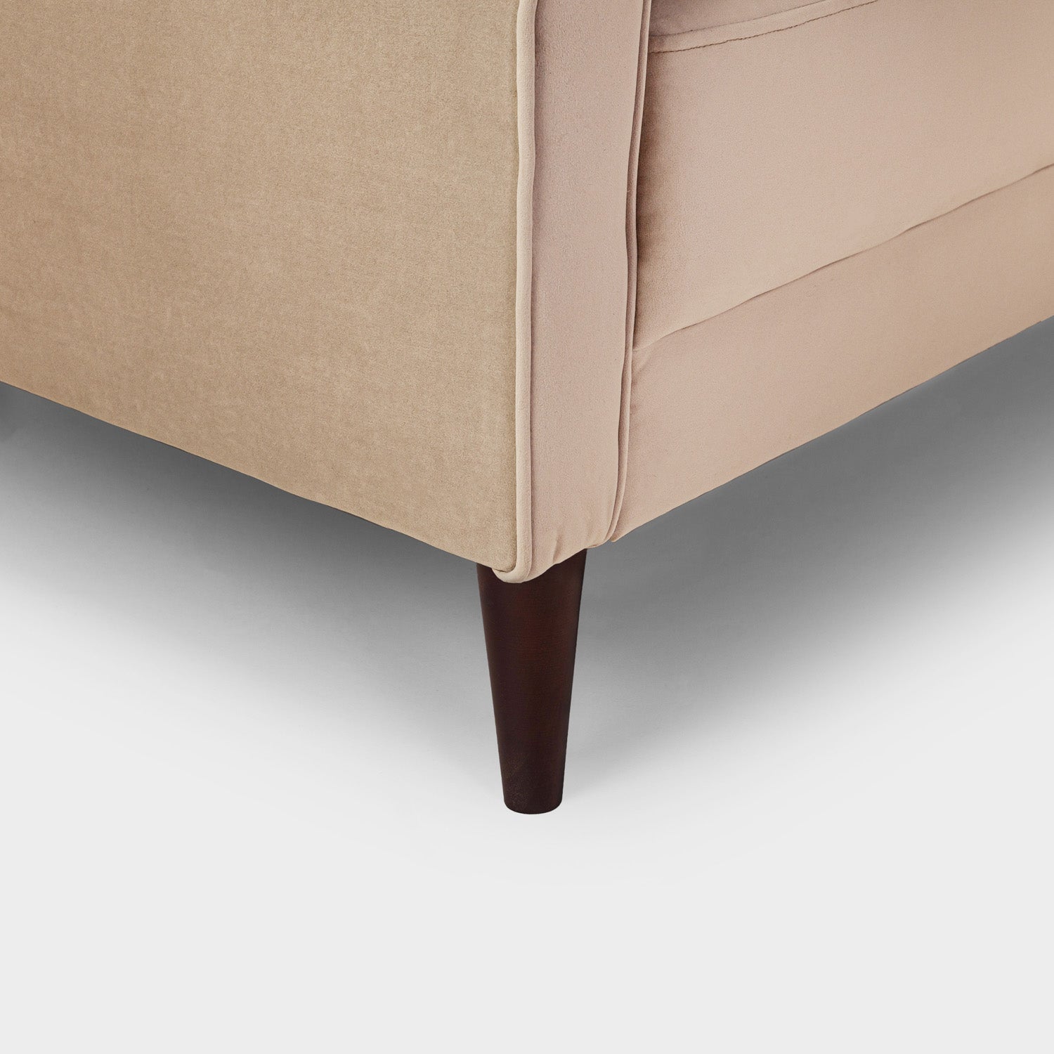 Harper Sofa Plush Beige 3 Seater