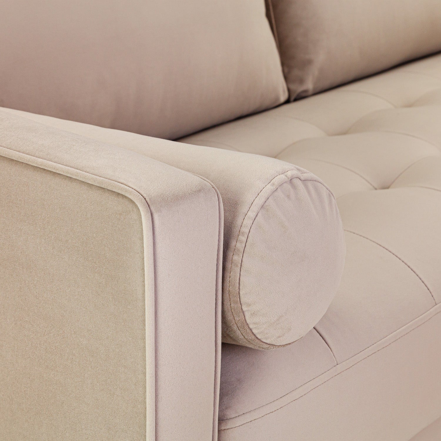Harper Sofa Plush Beige 3 Seater