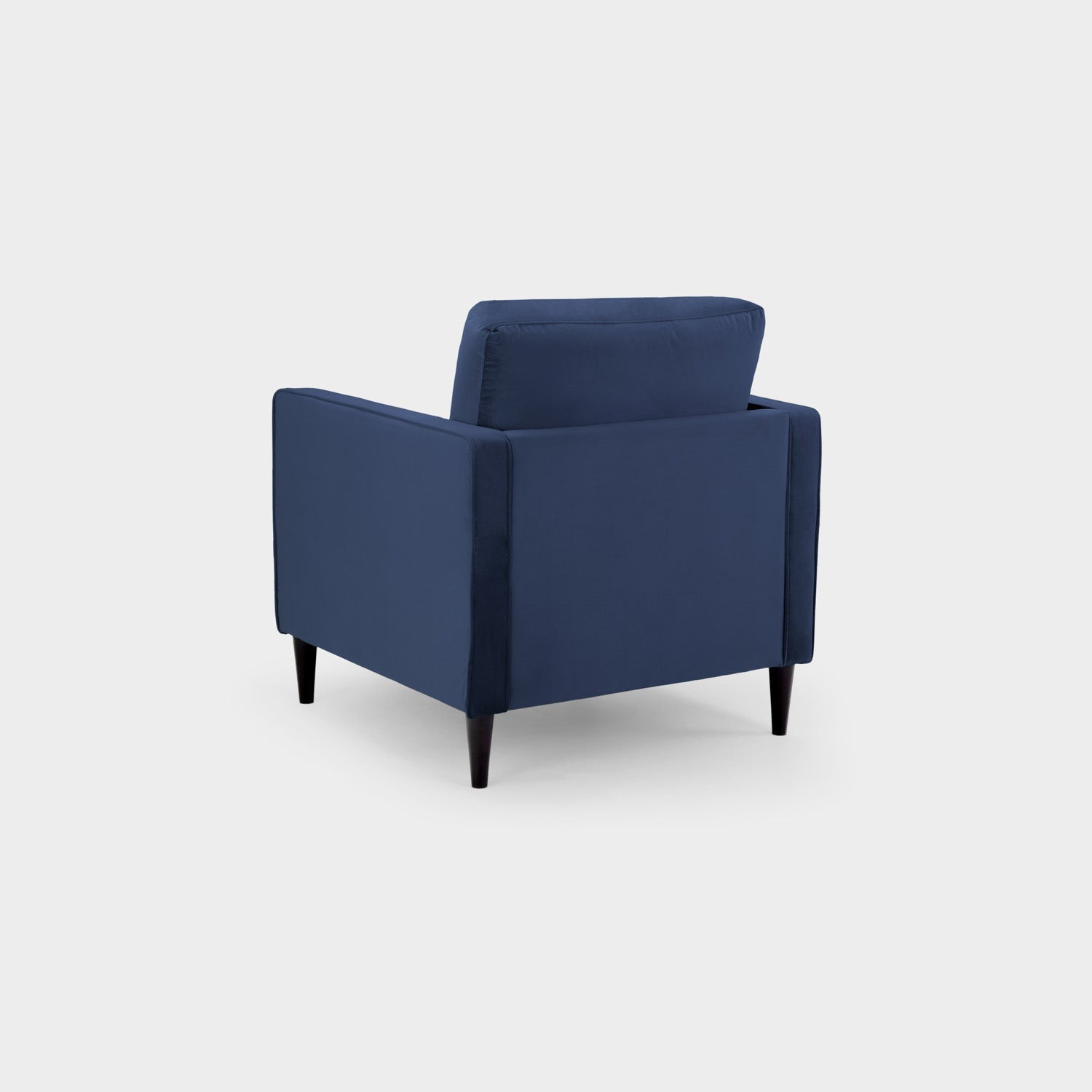 Harper Sofa Plush Blue Armchair