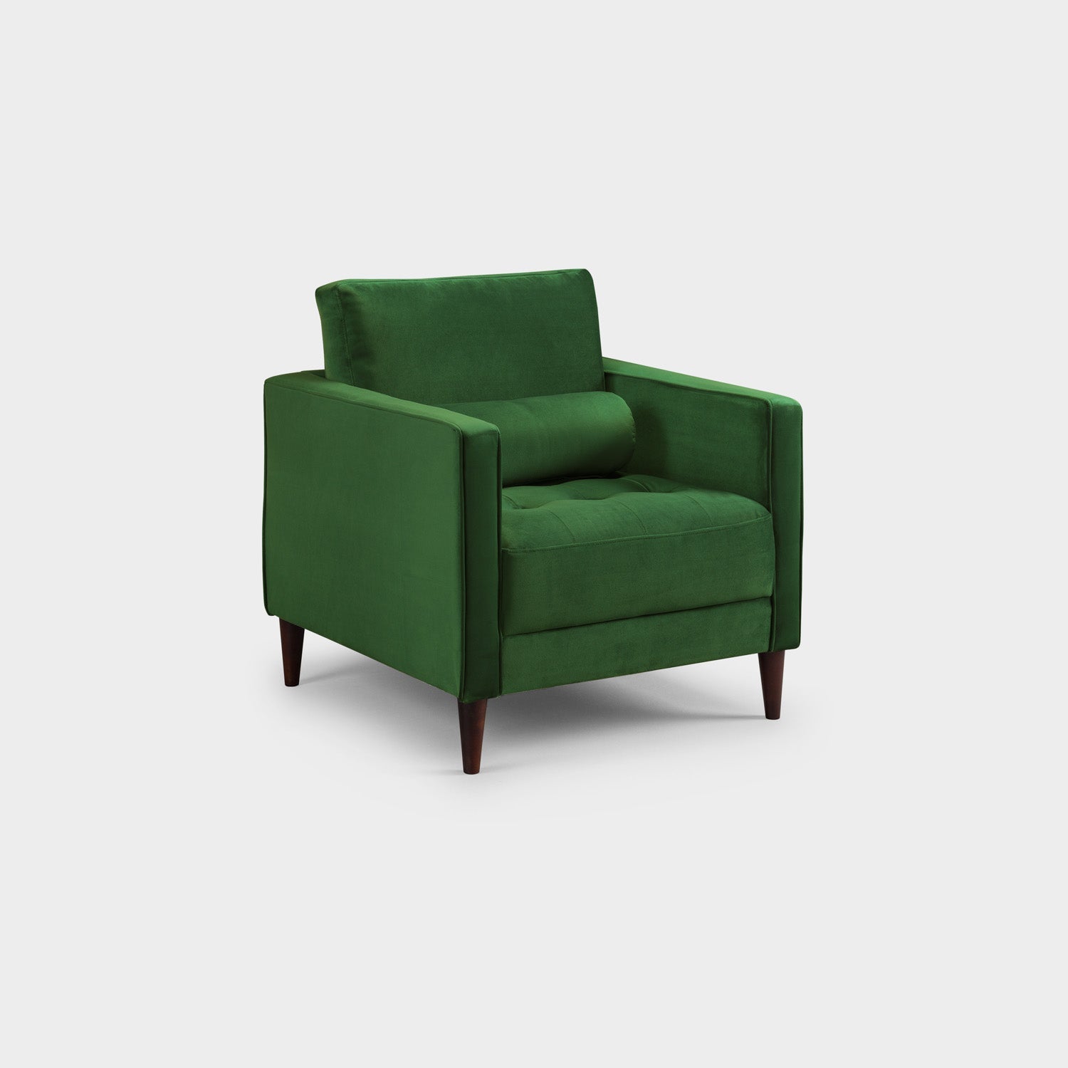 Harper Sofa Plush Green Armchair