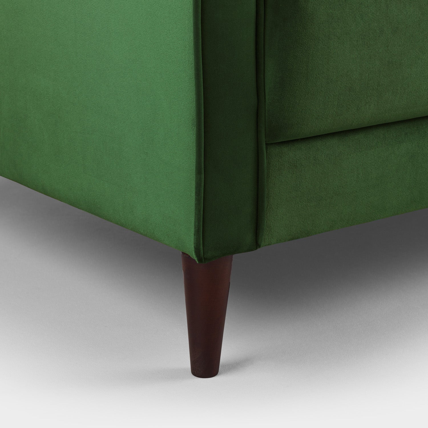 Harper Sofa Plush Green 4 Seater