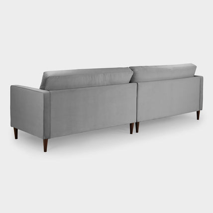 Harper Sofa Plush Grey 4 Seater