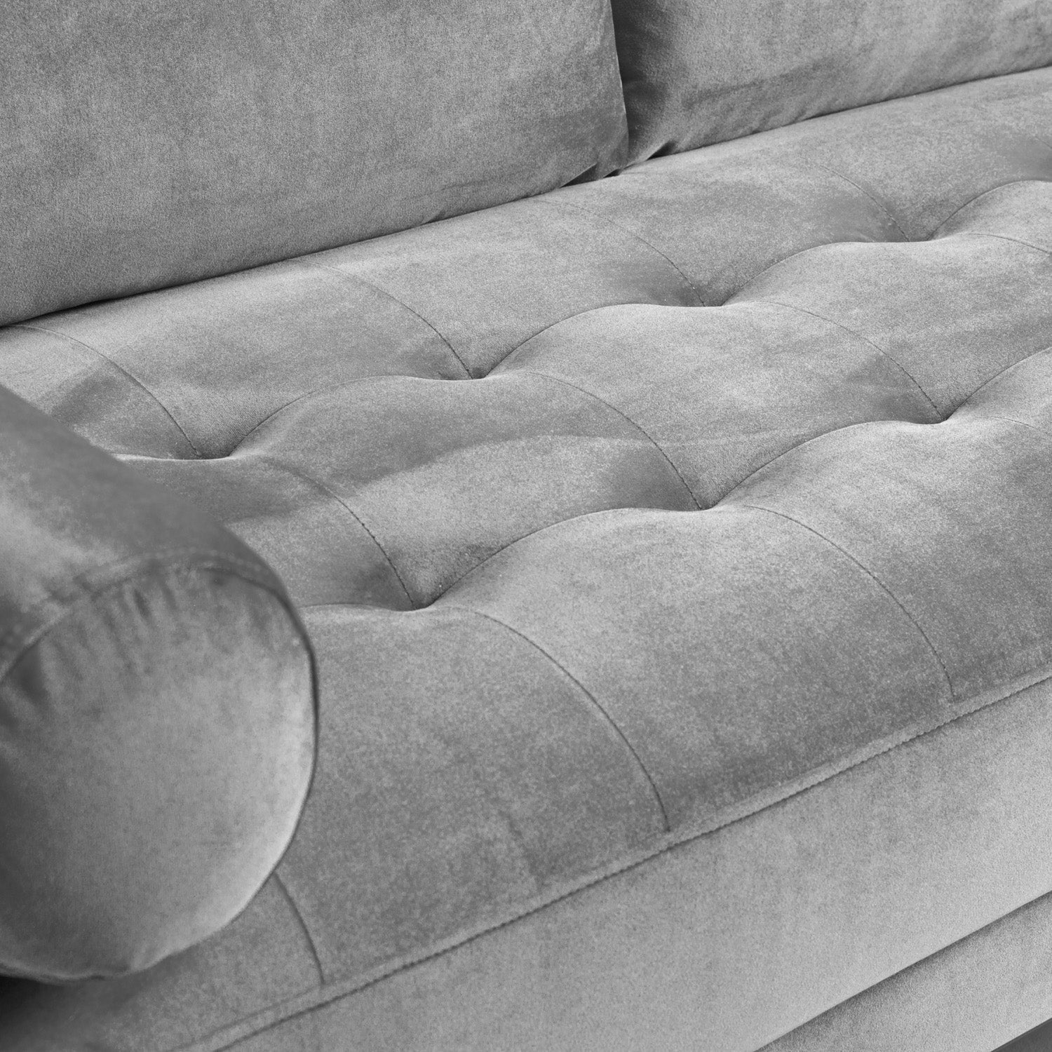 Harper Sofa Plush Grey Armchair