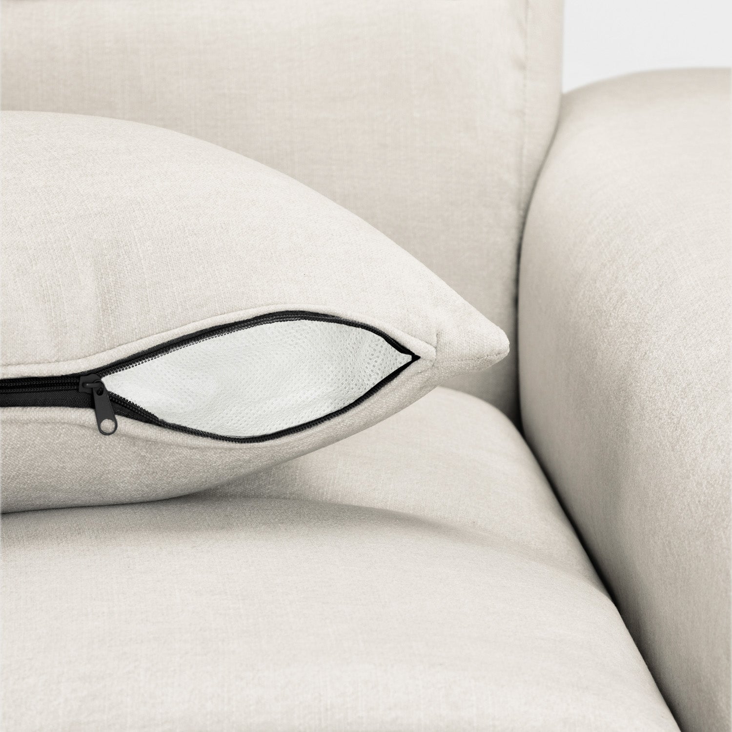Jacob Sofa Natural Right Hand Facing Corner