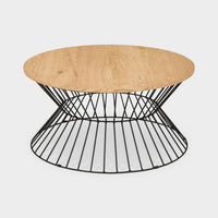 Jora Coffee Table Oak/Black