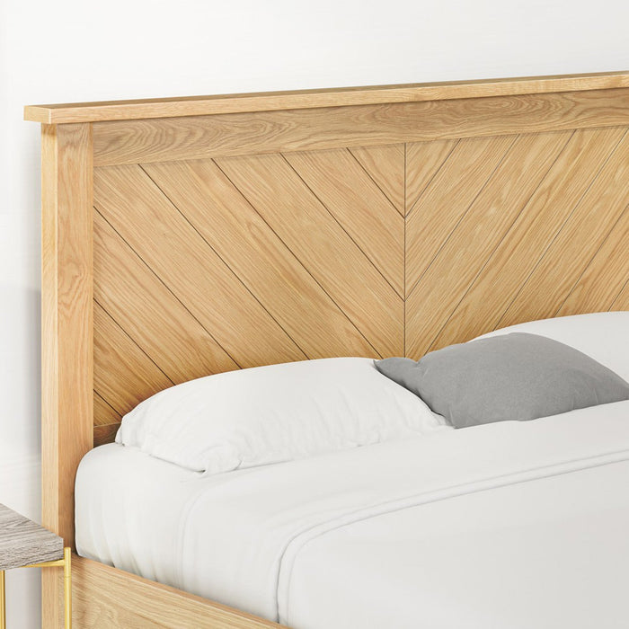 Kenji Bed Frame Double Oak