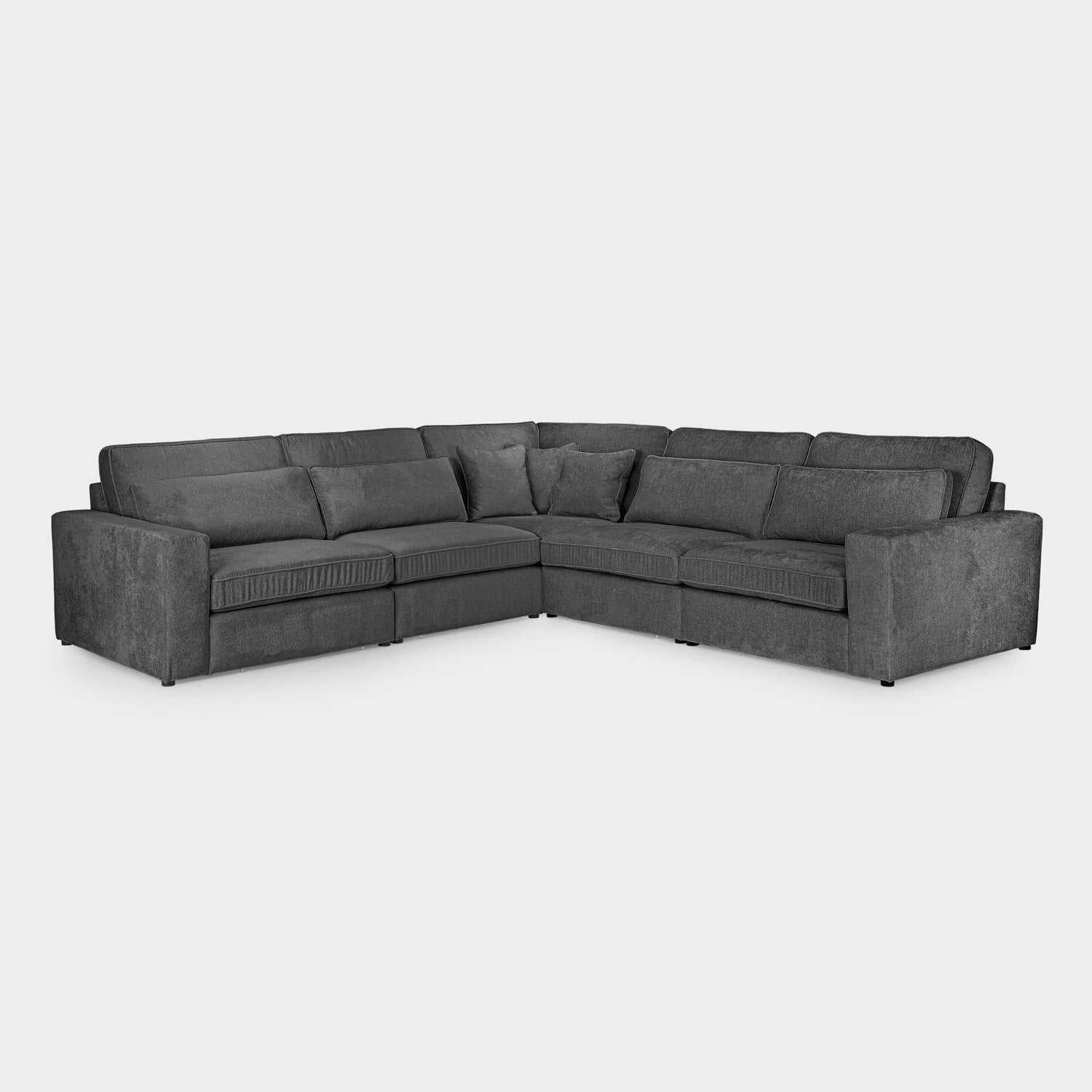 Kiana Modular Sofa Grey Large Corner