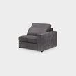 Kiana Modular Sofa Grey Right Hand Arm Piece