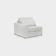 Kiana Modular Sofa Ivory Left Hand Arm Piece