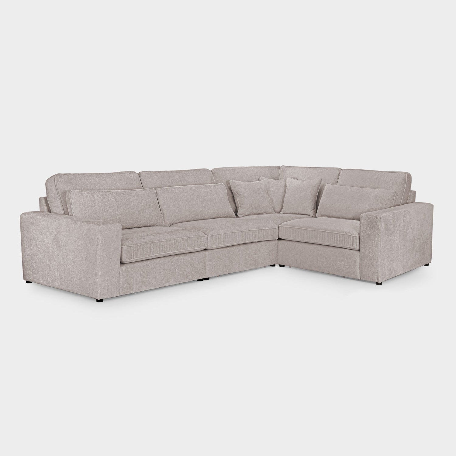 Kiana Modular Sofa Mocha Right Hand Facing Corner