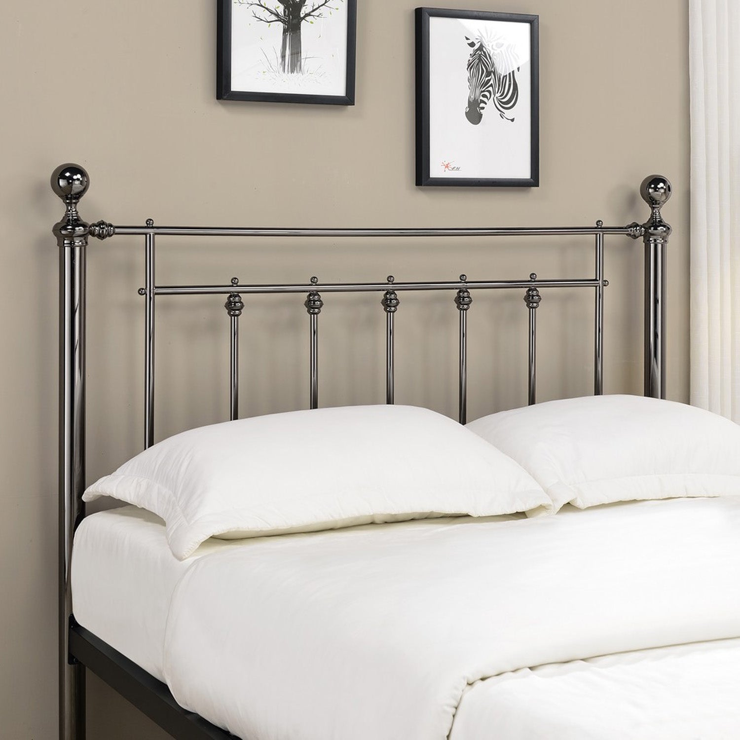 Libra Bed Frame Double Black