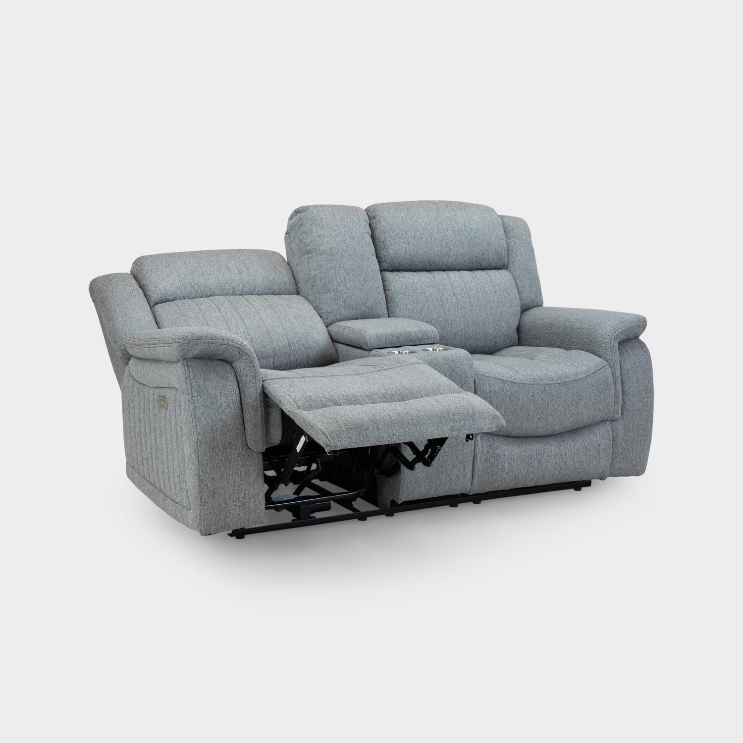 Linden Recliner Sofa Grey 2 Seater