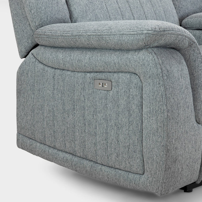 Linden Recliner Sofa Grey 3 Seater