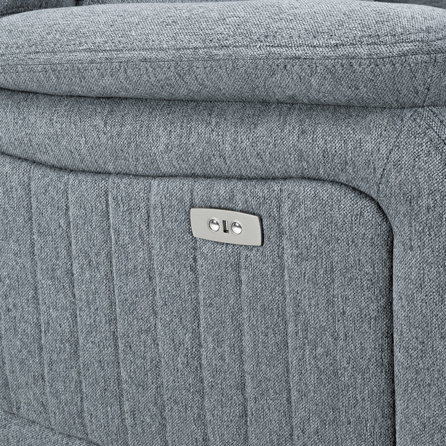 Linden Recliner Sofa Grey Armchair