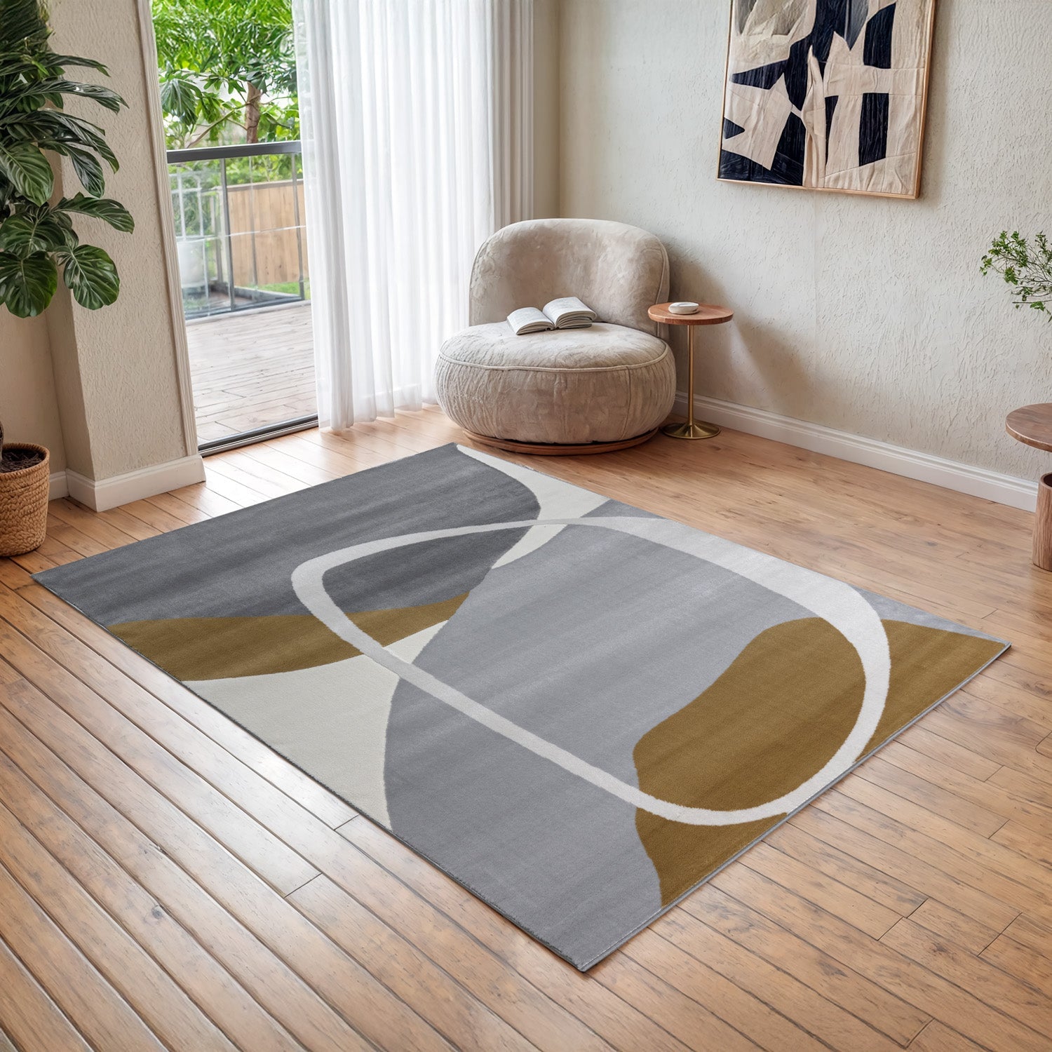 Maison Rug Grey Medium – Honeypot Furniture