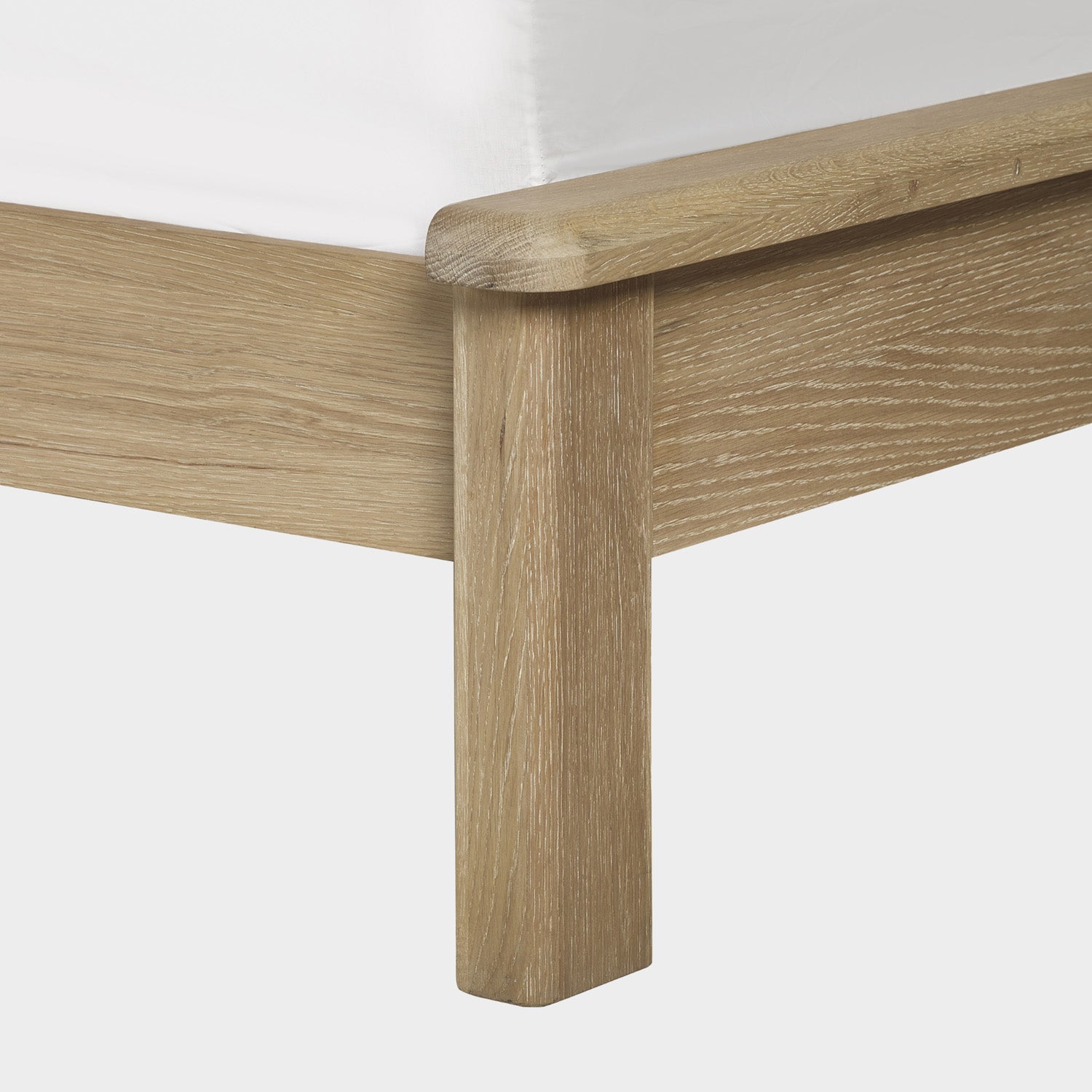 Melissa Bed King Limed Oak