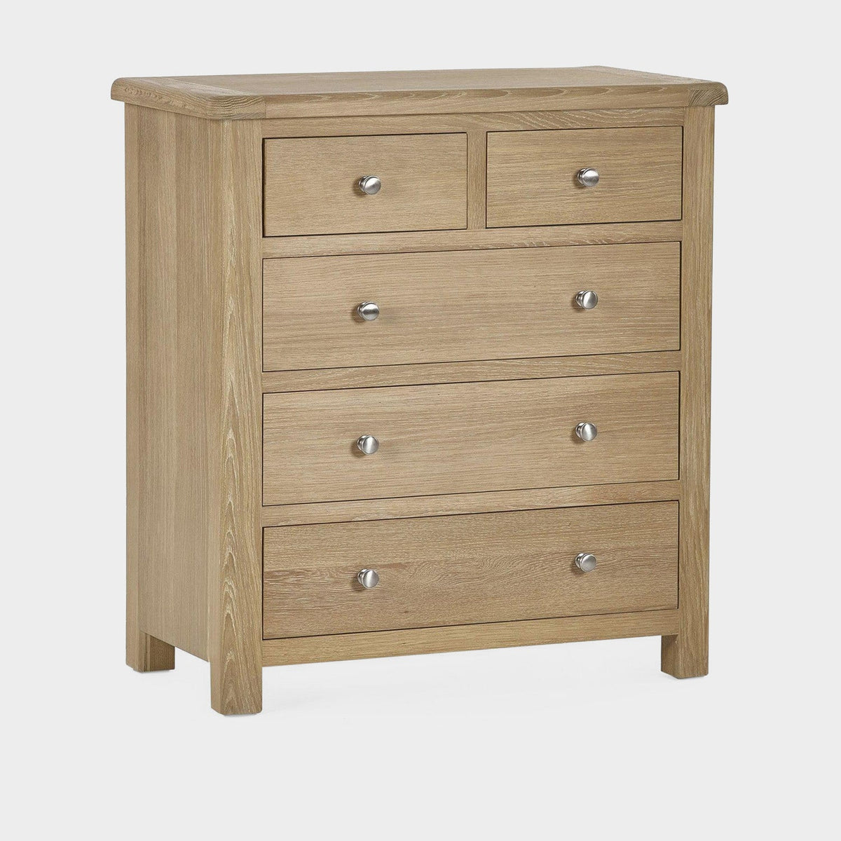 Melissa Chest Limed Oak 3+2 Drawer