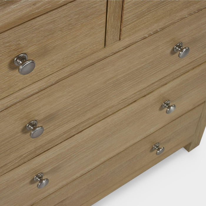 Melissa Chest Limed Oak 3+2 Drawer