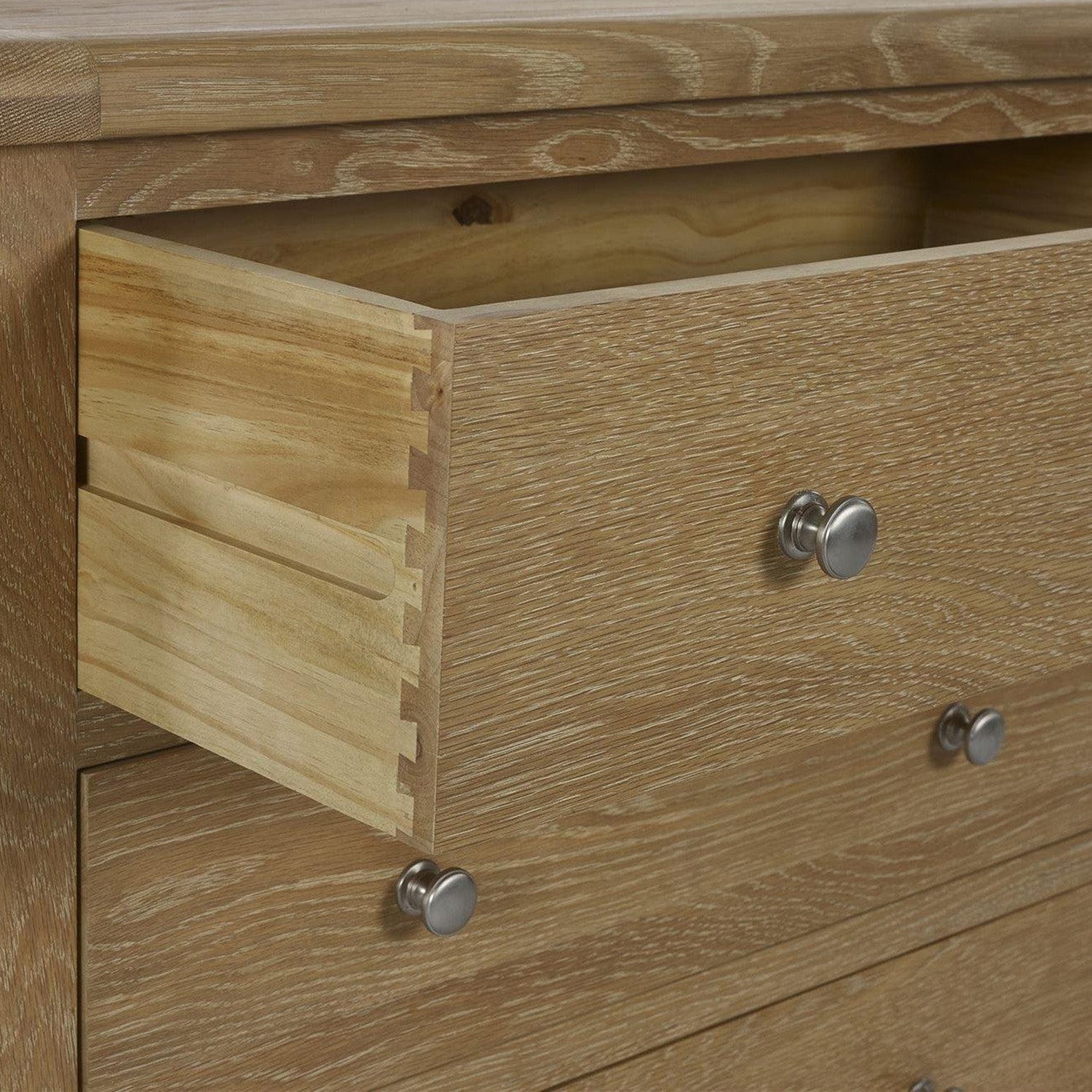 Melissa Chest Limed Oak 3 Drawer