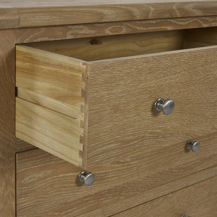 Melissa Chest Limed Oak 3 Drawer