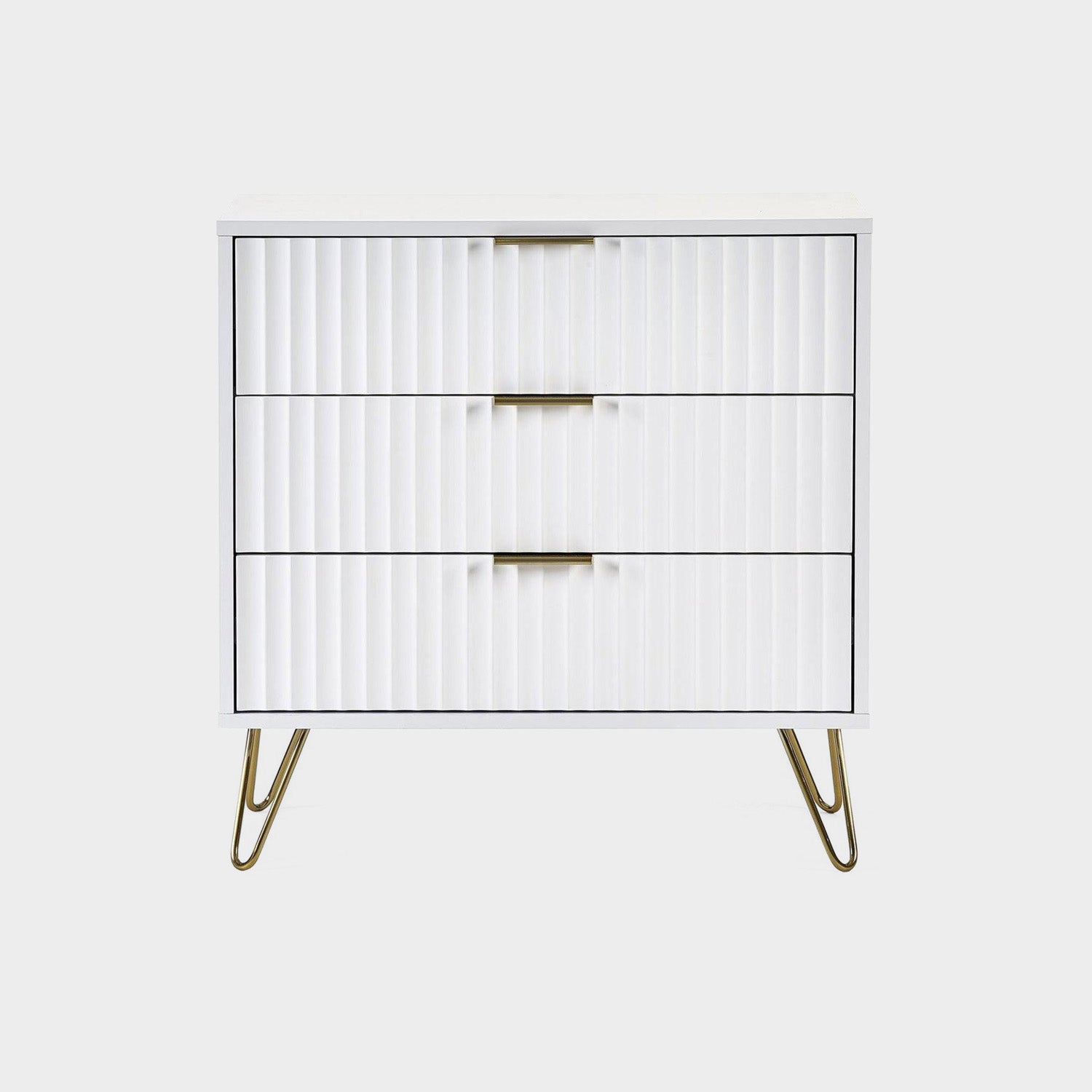 Mira Chest White 3 Drawer