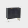 Mira Compact Sideboard Black