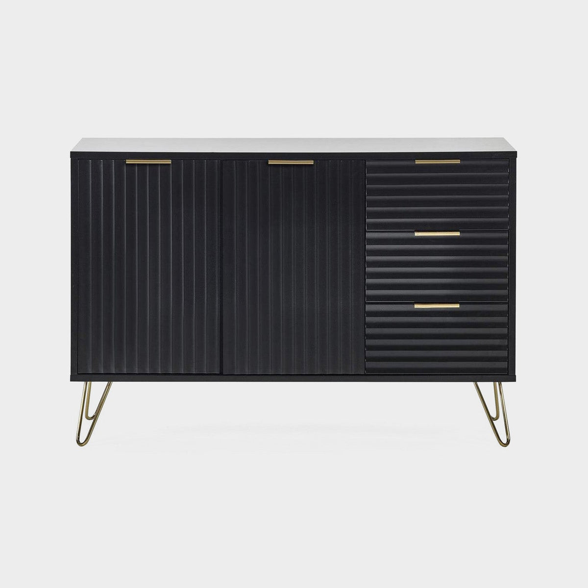 Mira Large Sideboard Black