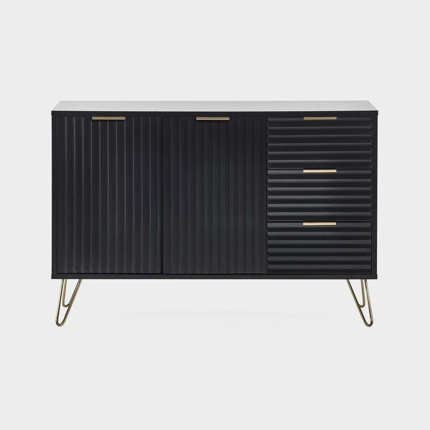 Mira Large Sideboard Black
