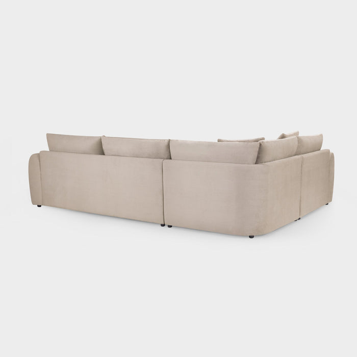 Mirabel Sofa Mocha Left Hand Facing Corner