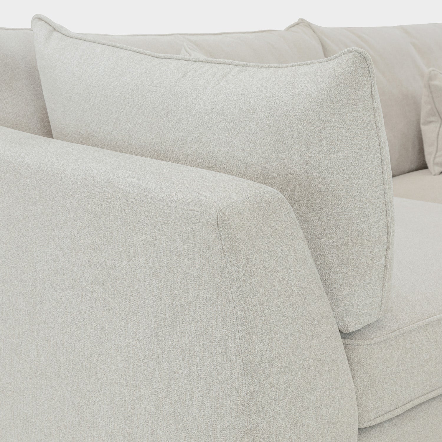 Monaco Sofa Stone Large Corner