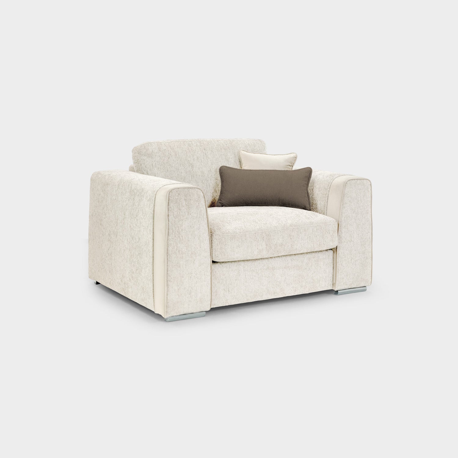 Naples Sofa Beige Armchair