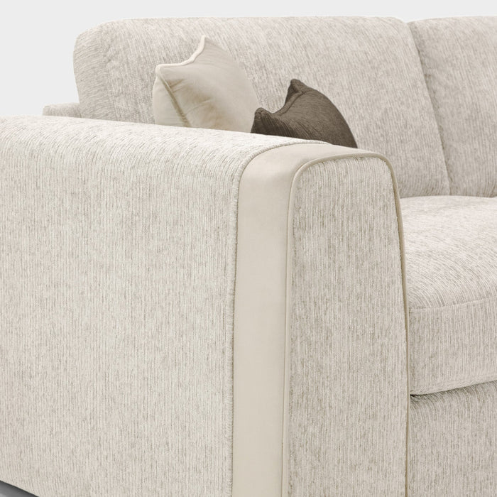 Naples Sofa Beige Large Corner