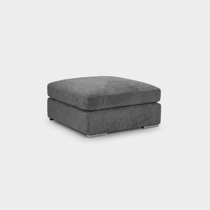 Naples Sofa Grey Footstool