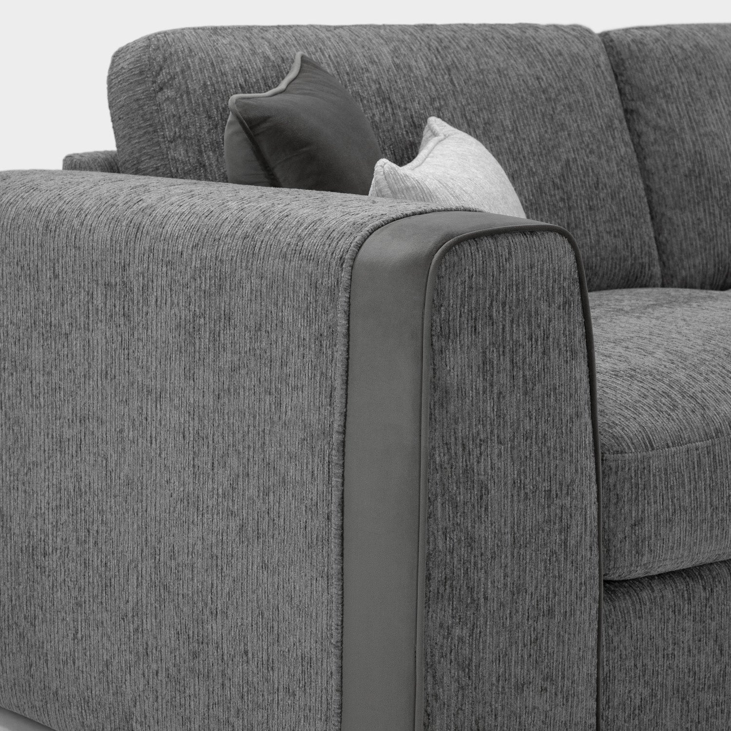 Naples Sofa Grey Armchair