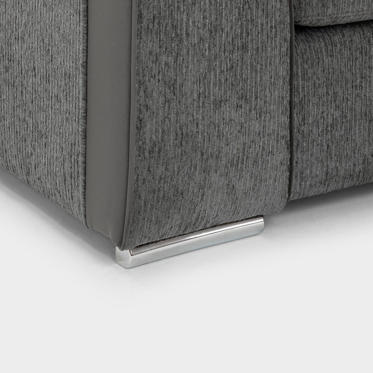 Naples Sofa Grey Footstool