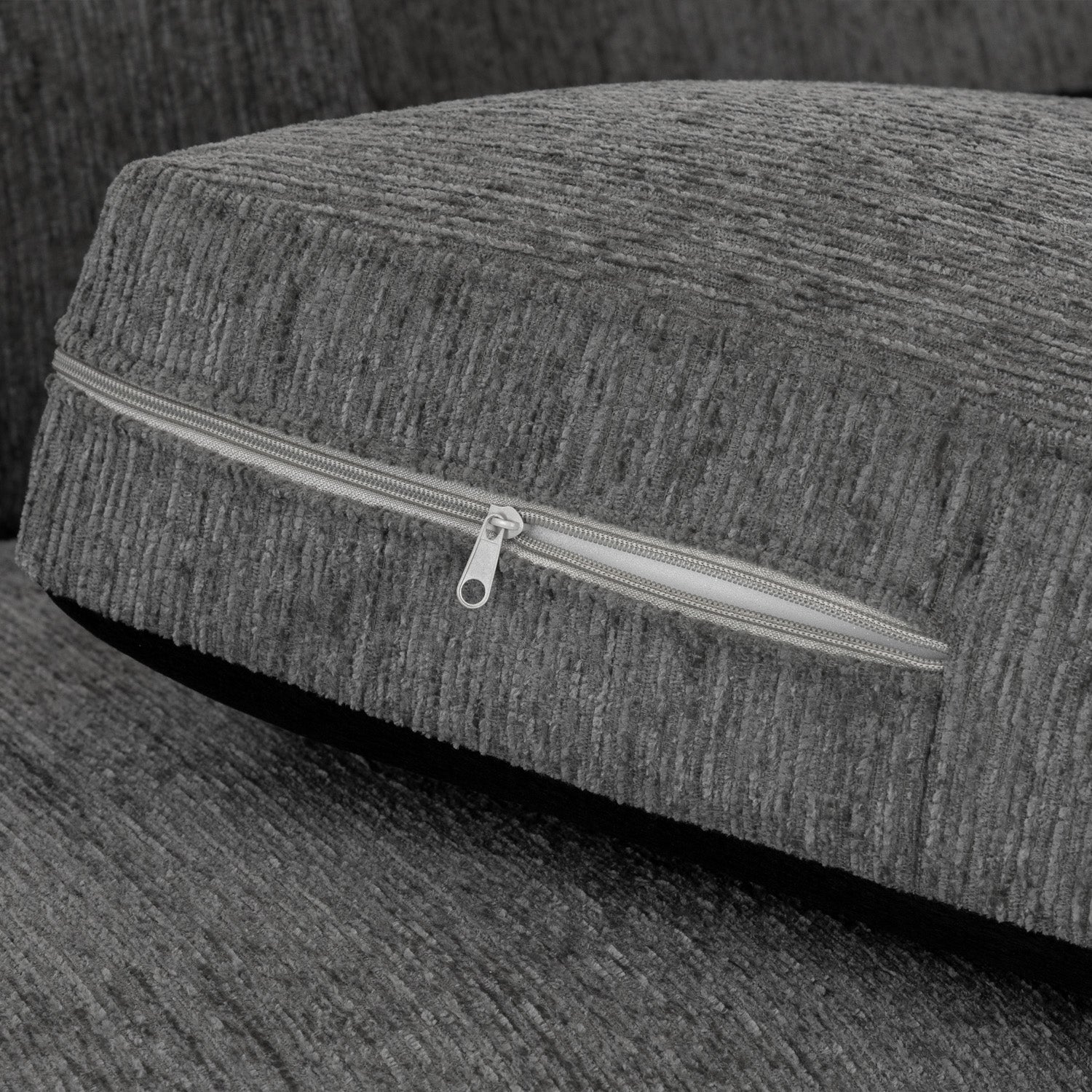 Naples Sofa Grey Footstool