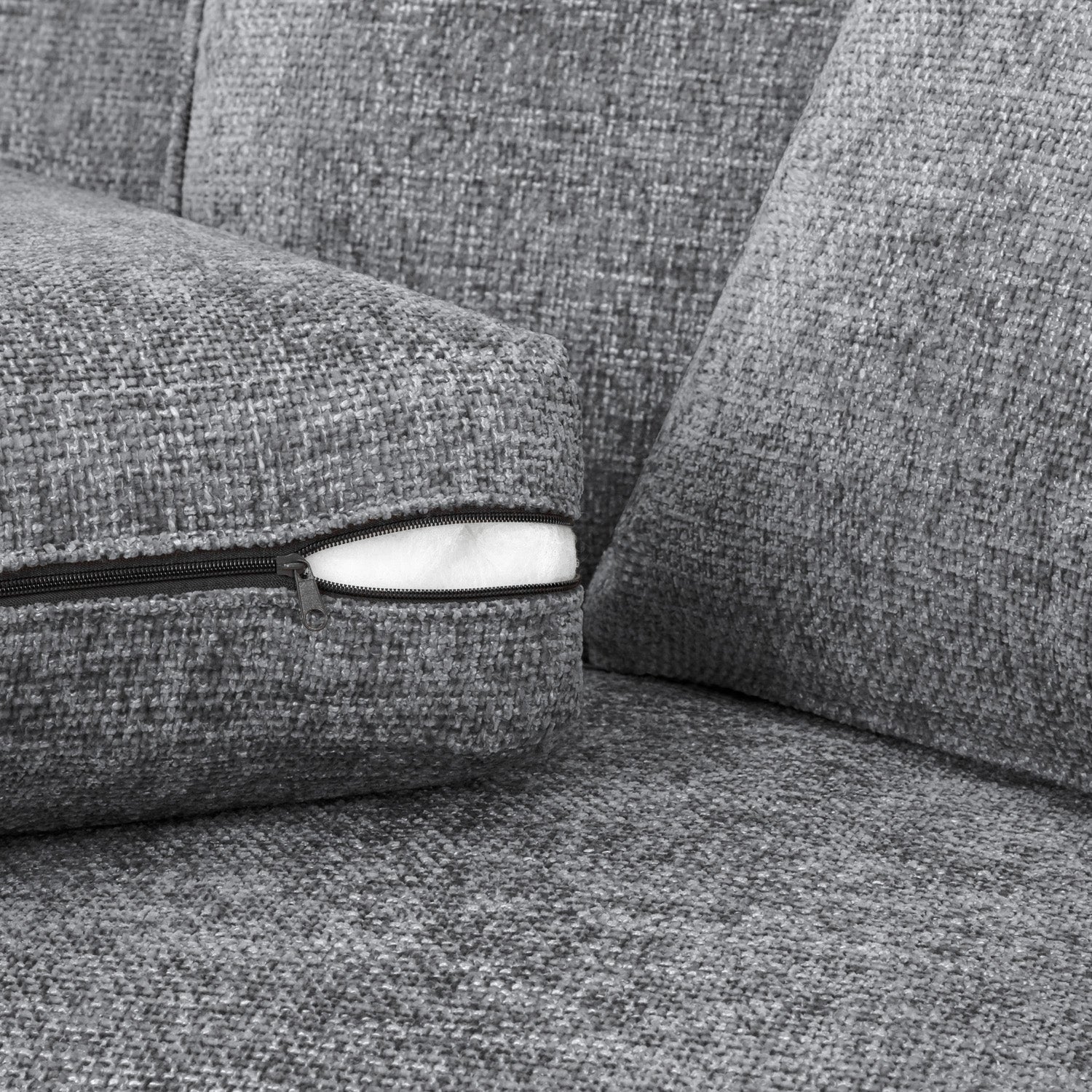 Nebraska Sofa Slate 3 Seater