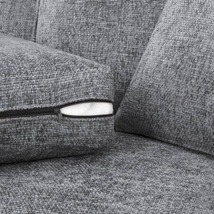 Nebraska Sofa Slate 3 Seater