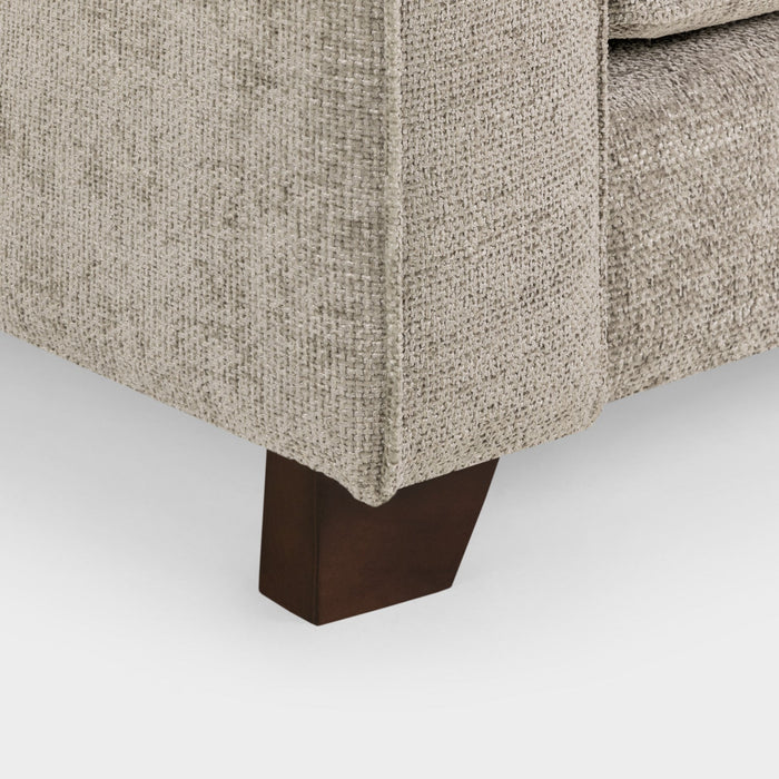 Nebraska Sofa Stone 3 Seater
