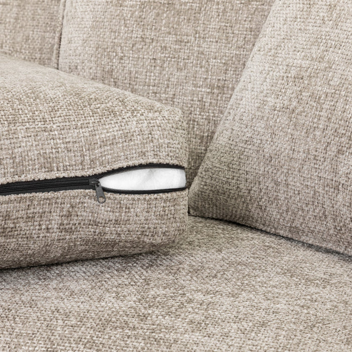 Nebraska Sofa Stone Large Corner
